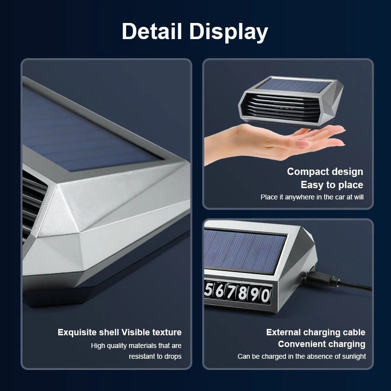 Purificateur d'Air Solaire Haute Performance - Édtion Auto 2026