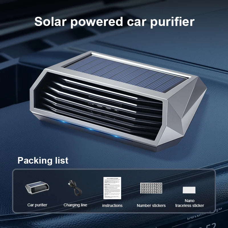 Purificateur d'Air Solaire Haute Performance - Édtion Auto 2026