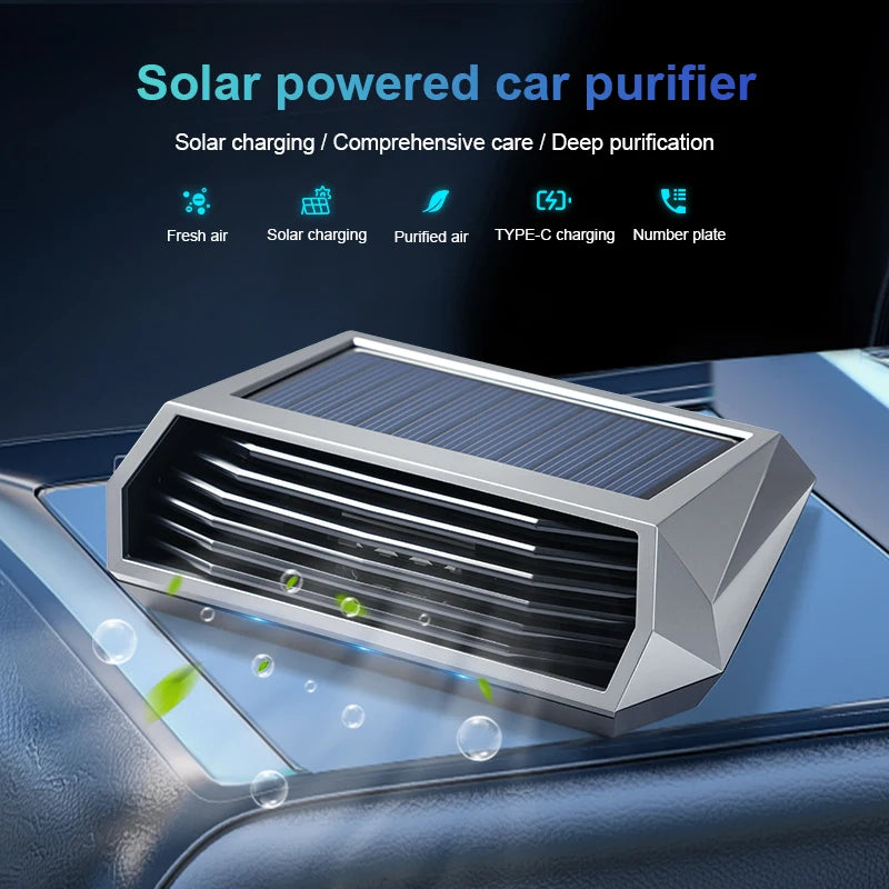 Purificateur d'Air Solaire Haute Performance - Édtion Auto 2026
