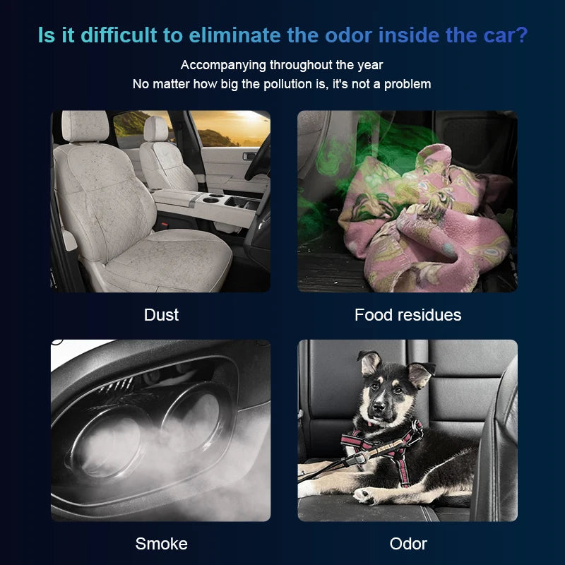 Purificateur d'Air Solaire Haute Performance - Édtion Auto 2026